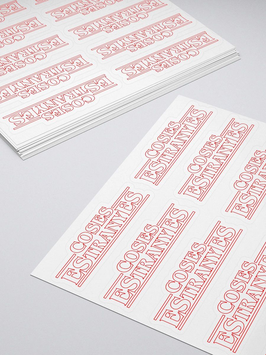 Coses estranyes - Adhesius product image (4)