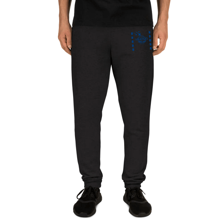 Royal Blue checker Midweight Joggers product image (1)