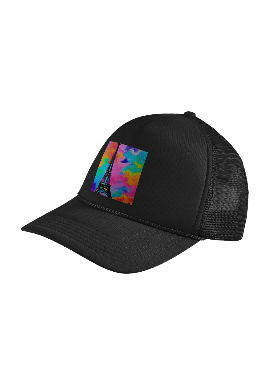 EIFFEL PARIS • BLACK TRUCKER HAT product image (7)