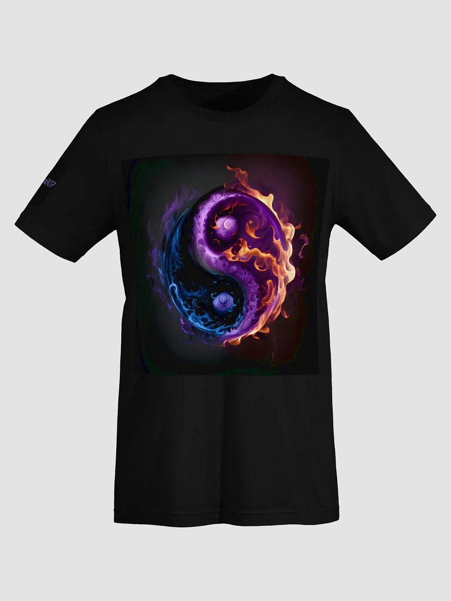 fire and ice yin yang shirt product image (28)