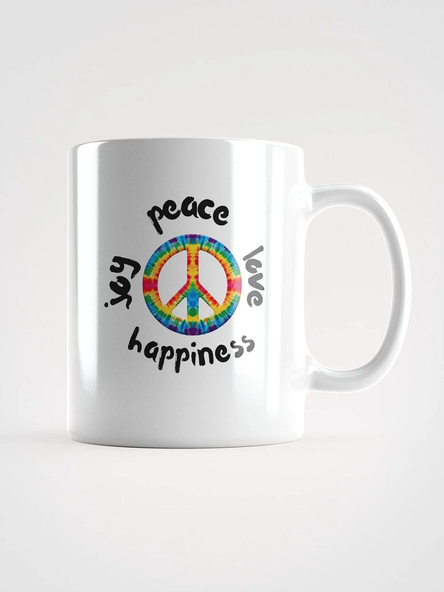 Tie-Dye Peace Mug product image (1)