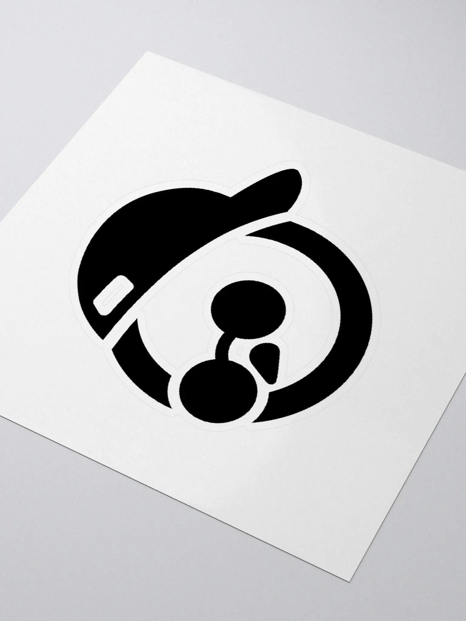 Frosty Sticker (Black) product image (3)