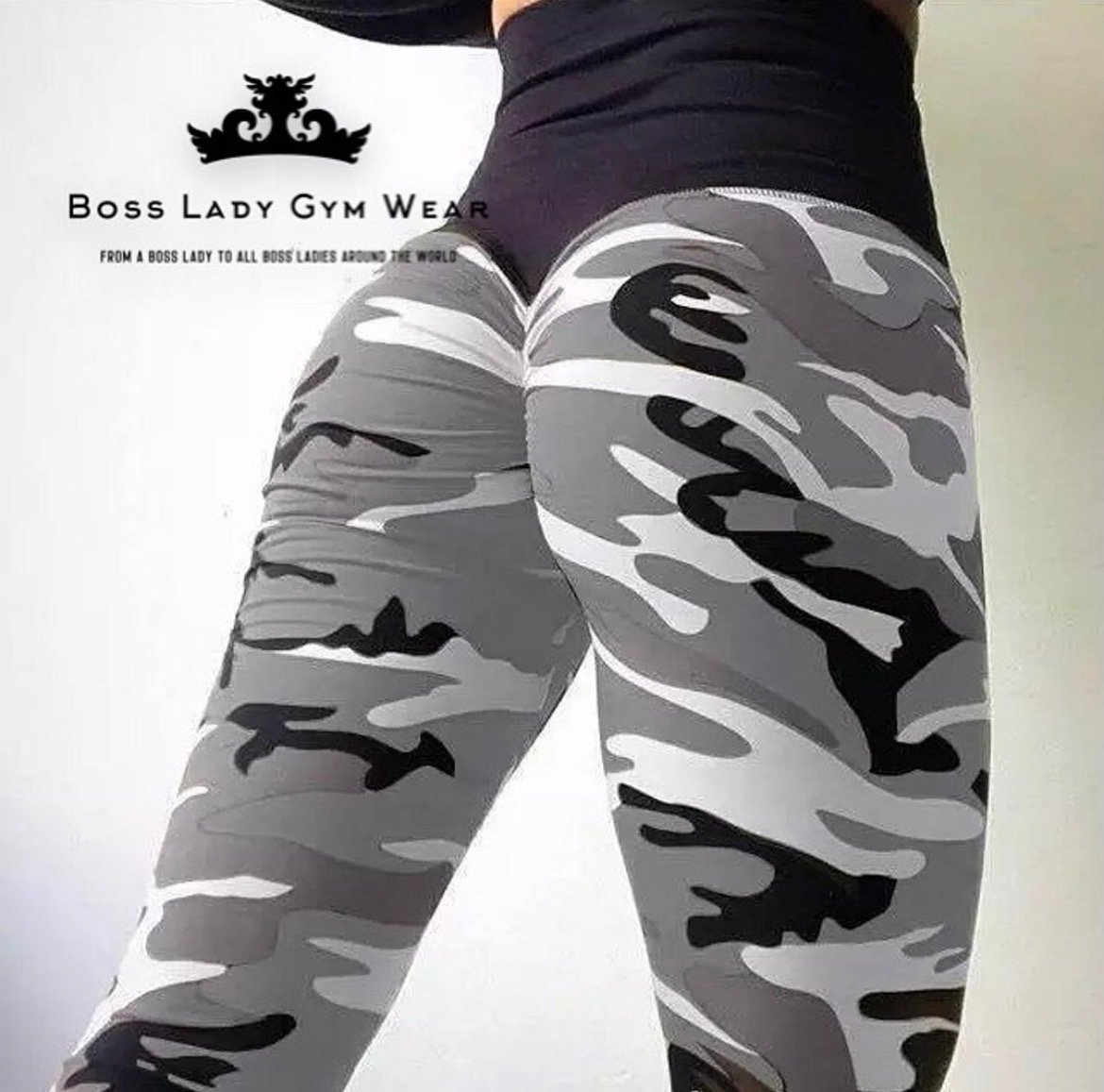 Camo High Waist Scrunch back - Legging product image (5)