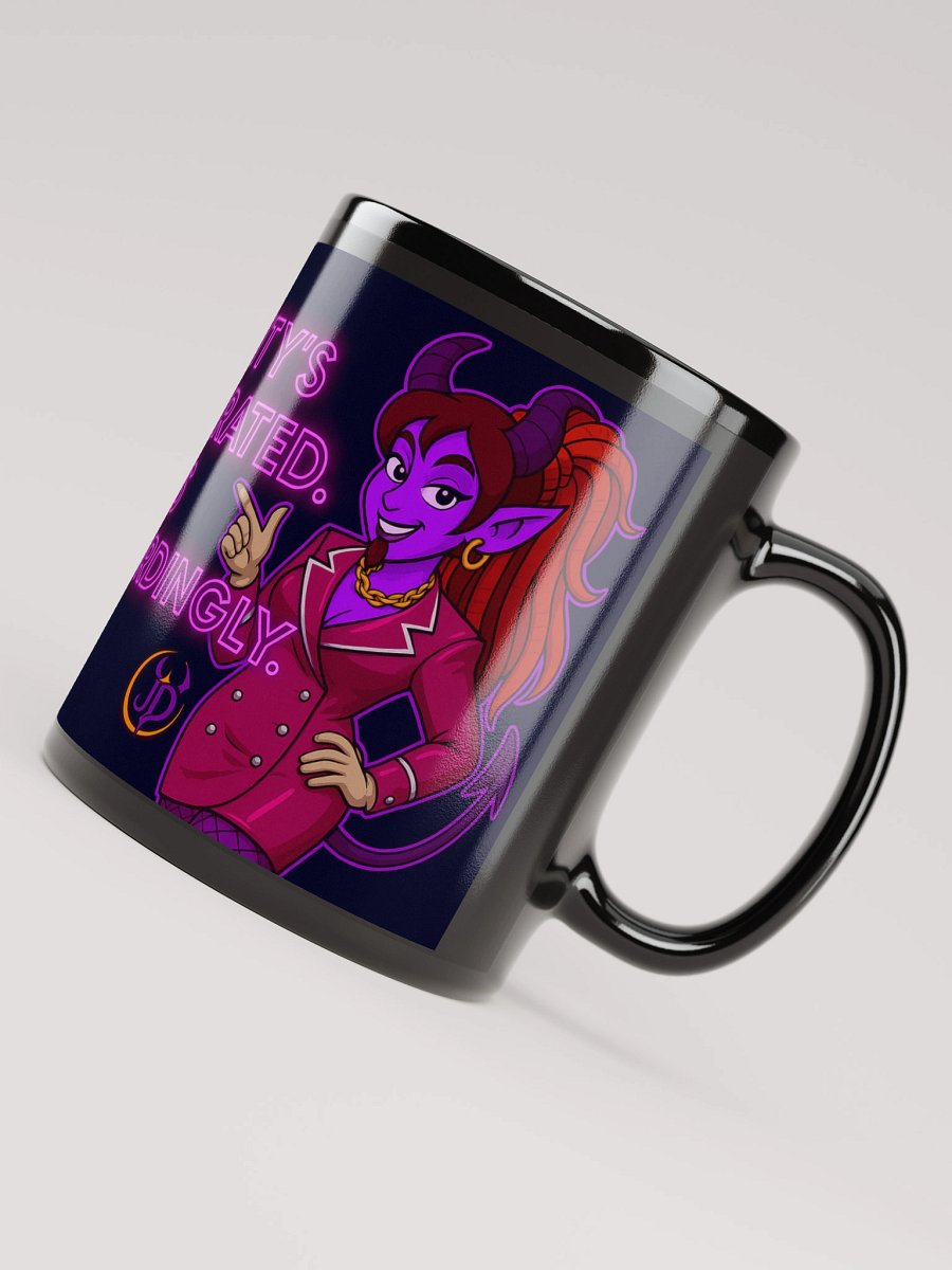 Dress Accordingly Mug – Jaz the Glam Demonette | Sassy Fantasy Coffee Cup product image (4)