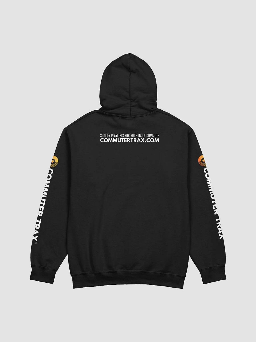Abstract Square Hoodie with Commuter Trax Logo Sleeves product image (2)