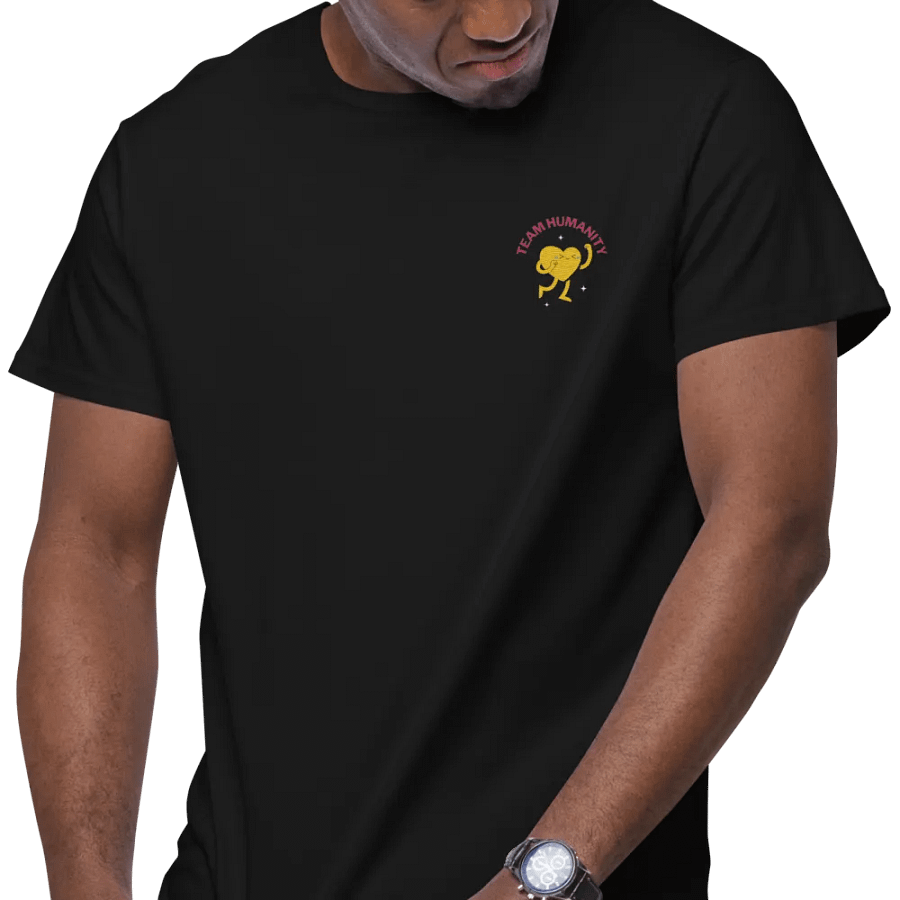 Team Humanity tshirt (embroidered) product image (5)