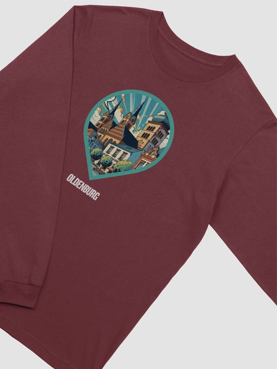 Bella+Canvas Supersoft Long Sleeve T-Shirt | AI Design Oldenburg city product image (1)