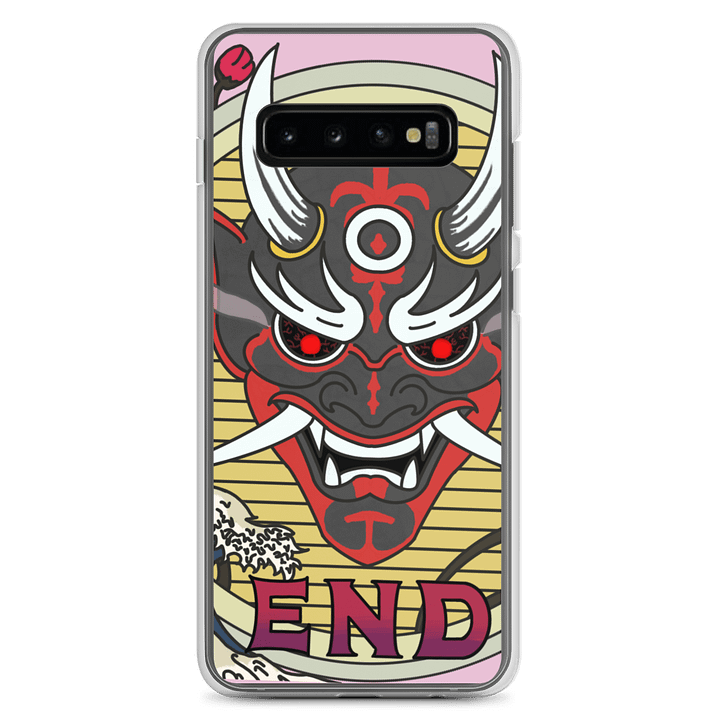 Demon Mask Zen Samsung® Clear Case product image (1)