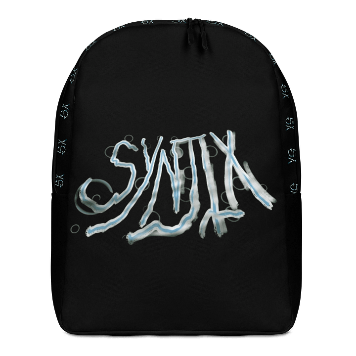 Halloween Ghost SynjiX Backpack (Black) product image (1)