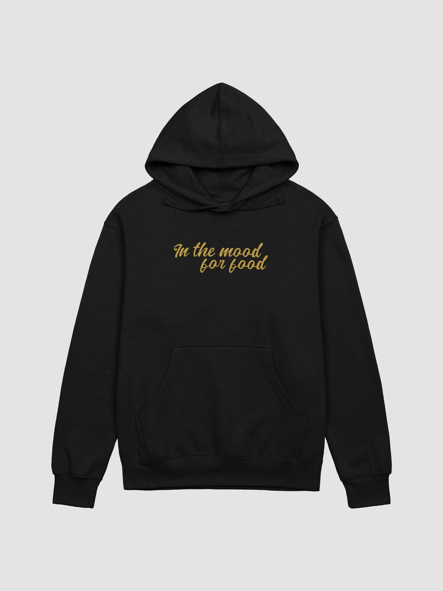 In The Mood For Food | Hoodie – Mustard (Classic Fit) product image (1)