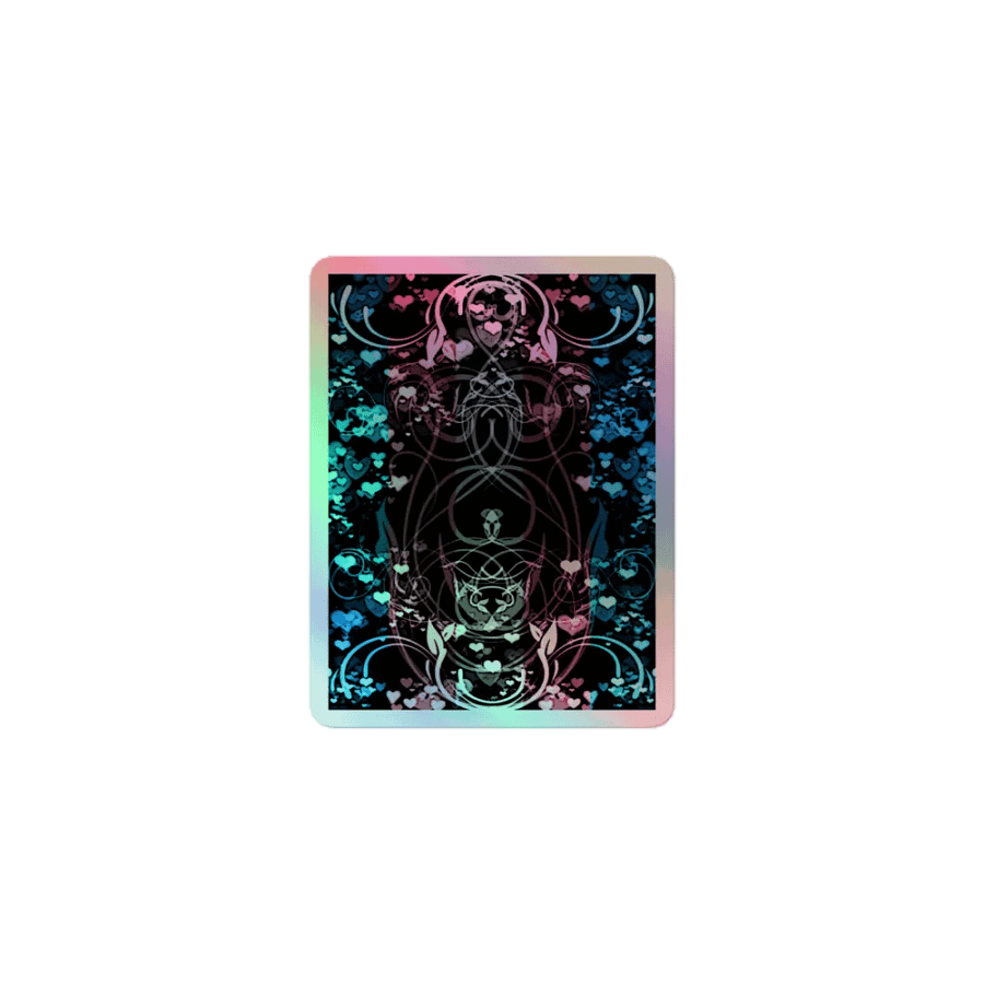 Transgender Pride Flag Sticker (Flourish Variation) product image (1)