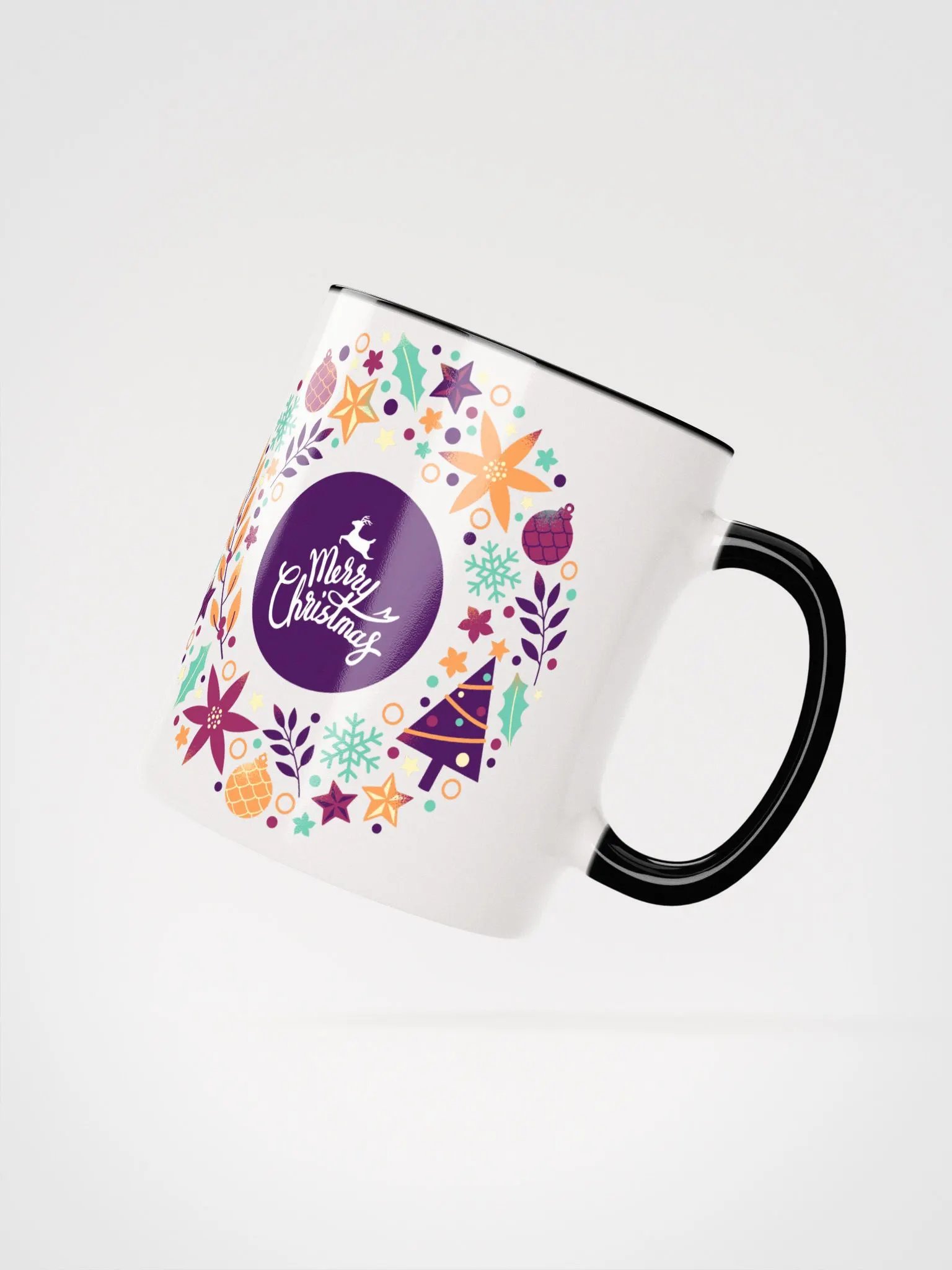 Festive Merry Christmas Wreath Mug product image (25)