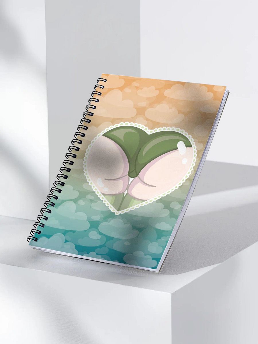Green Heart Booty Notebook product image (4)