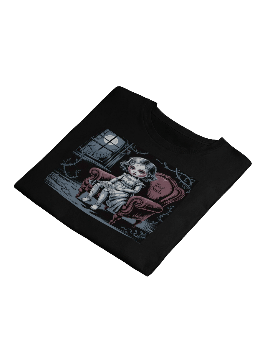 Midnight Veil Designs Gothic Women's Crop Top - Lost Souls Black product image (4)