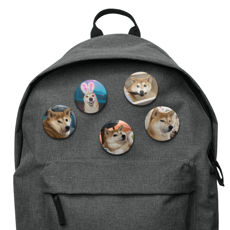 Eevee Bork Pin Badge Set #1 product image (2)