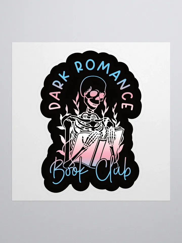 Dark Romance Trans Flag Sticker product image (1)