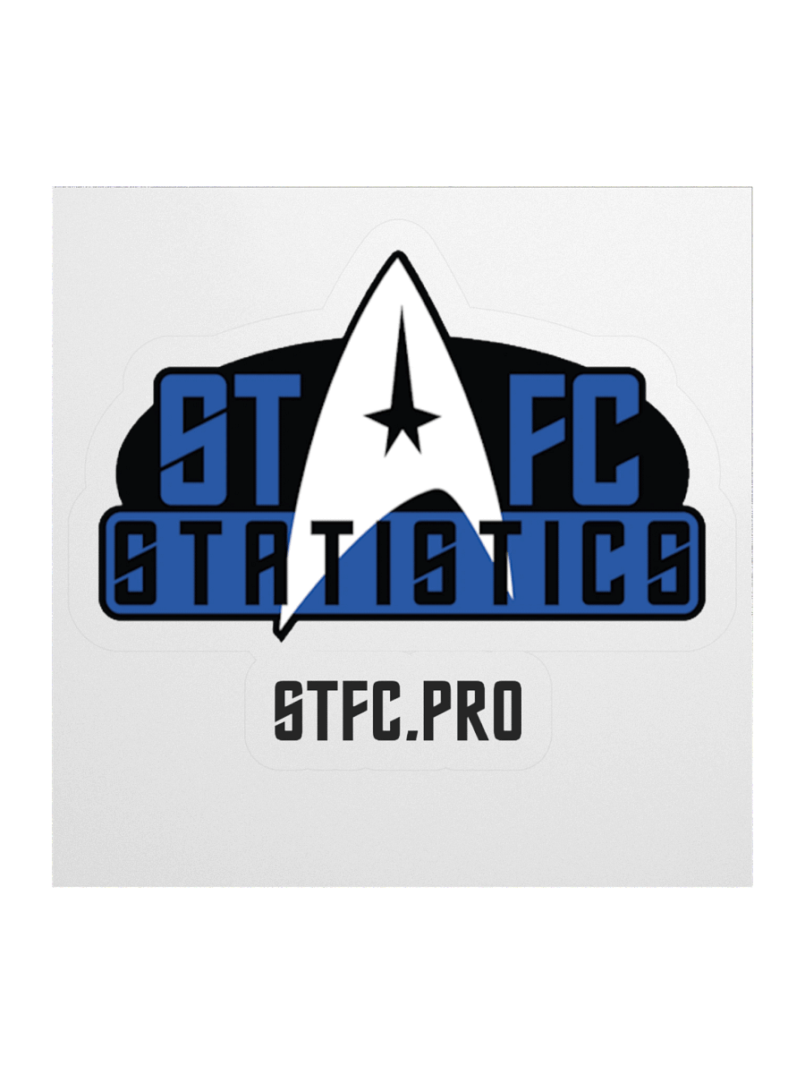 STFC Statistics - Plain Sticker product image (3)