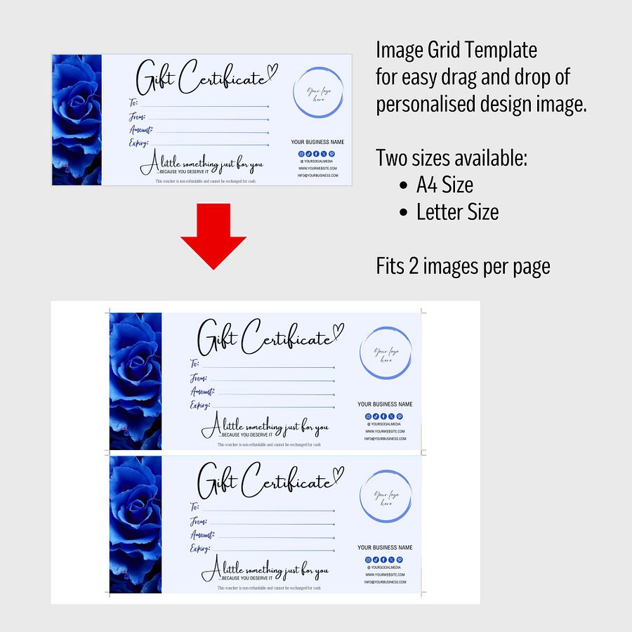 Celestia - Gift Certificate Template product image (8)