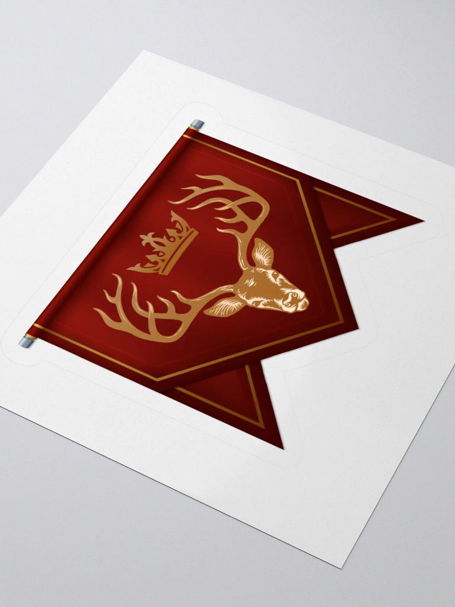 vris Mhanek Deer Banner Sticker product image (3)