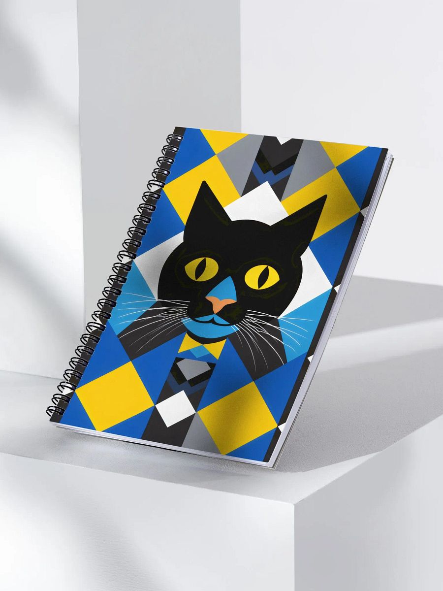 Whimsical Cat Dreams Spiral Notebook product image (3)