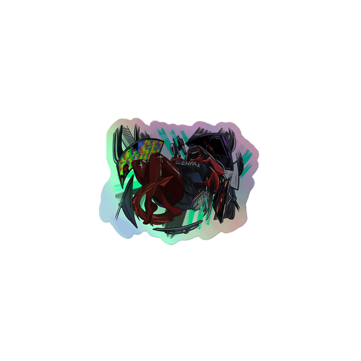 logging in holo sticker product image (1)