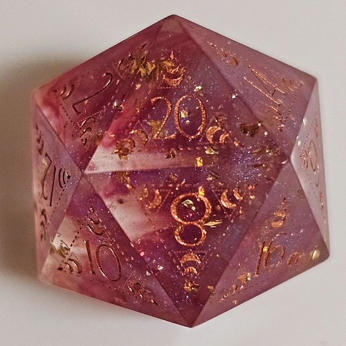 This means I get 20 D's right? 😂
Friendo got me my first set of nerd dice and I love them!