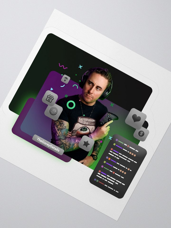 Chat Encouraged - Kiss Cut Stickers product image (5)