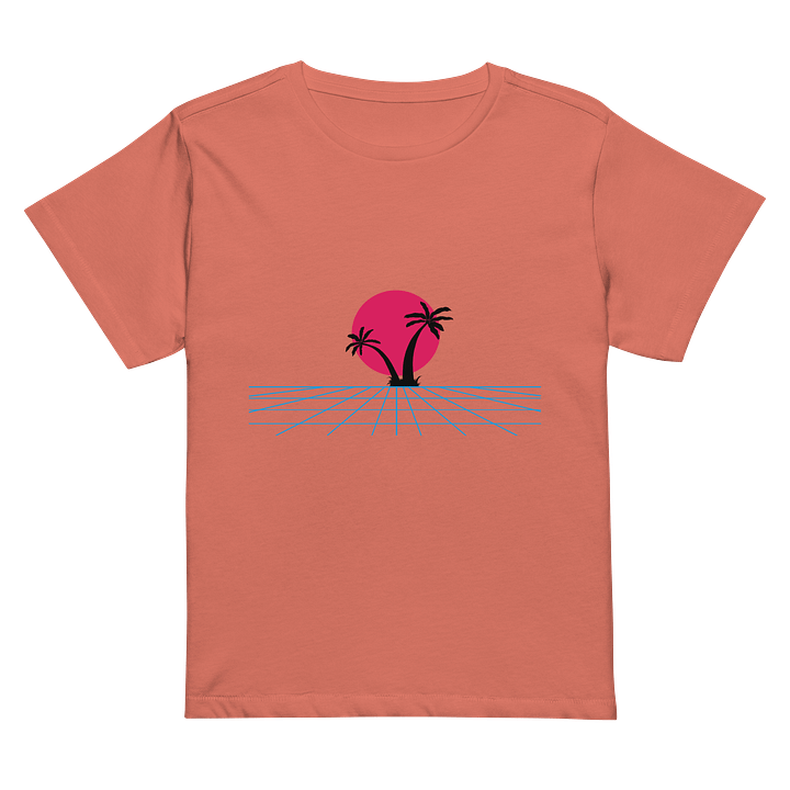 Sunset Palms High-Waisted Tee product image (2)