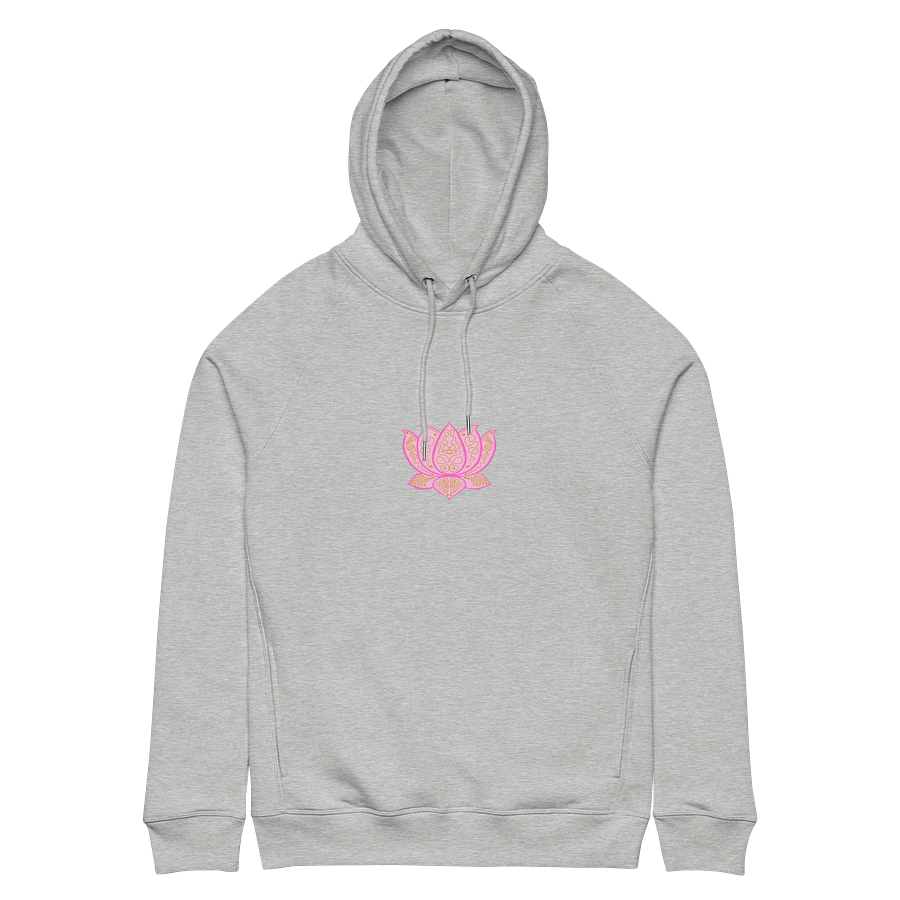 Golden Lotus Organic Hoodie product image (6)