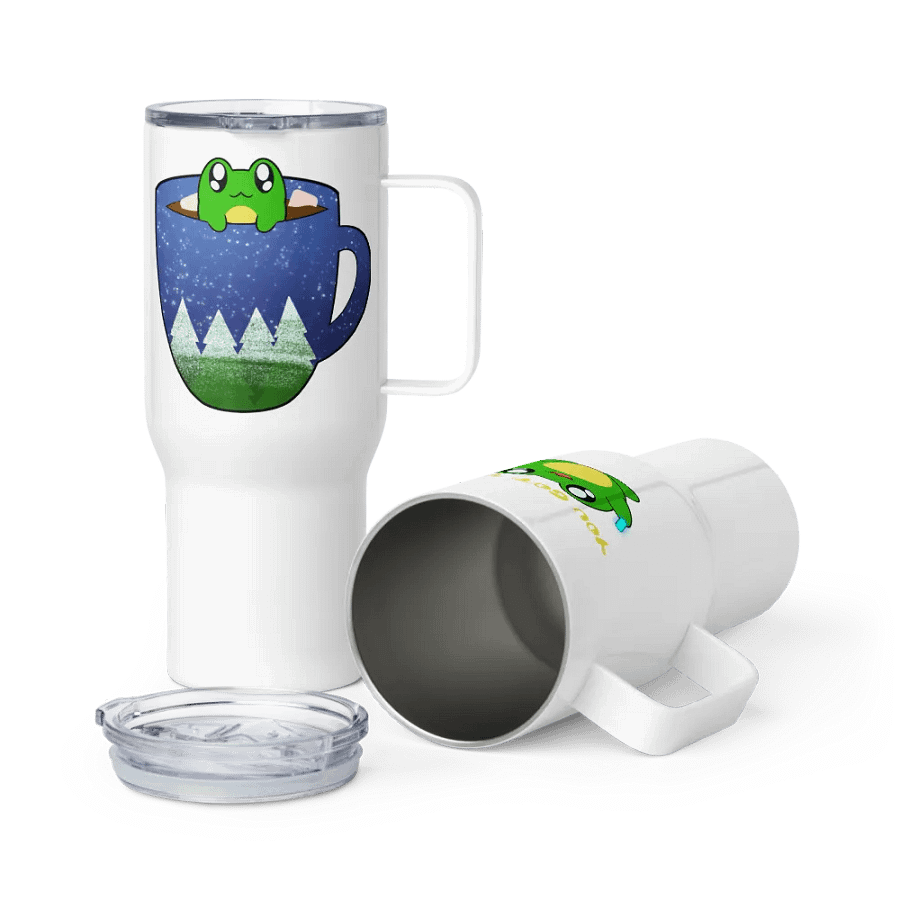 Motivational Frog Travel Mug! product image (6)