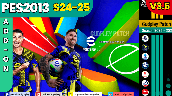 PES 2013 - Add-On Season 2024-25 v.3 (PC) product image (1)