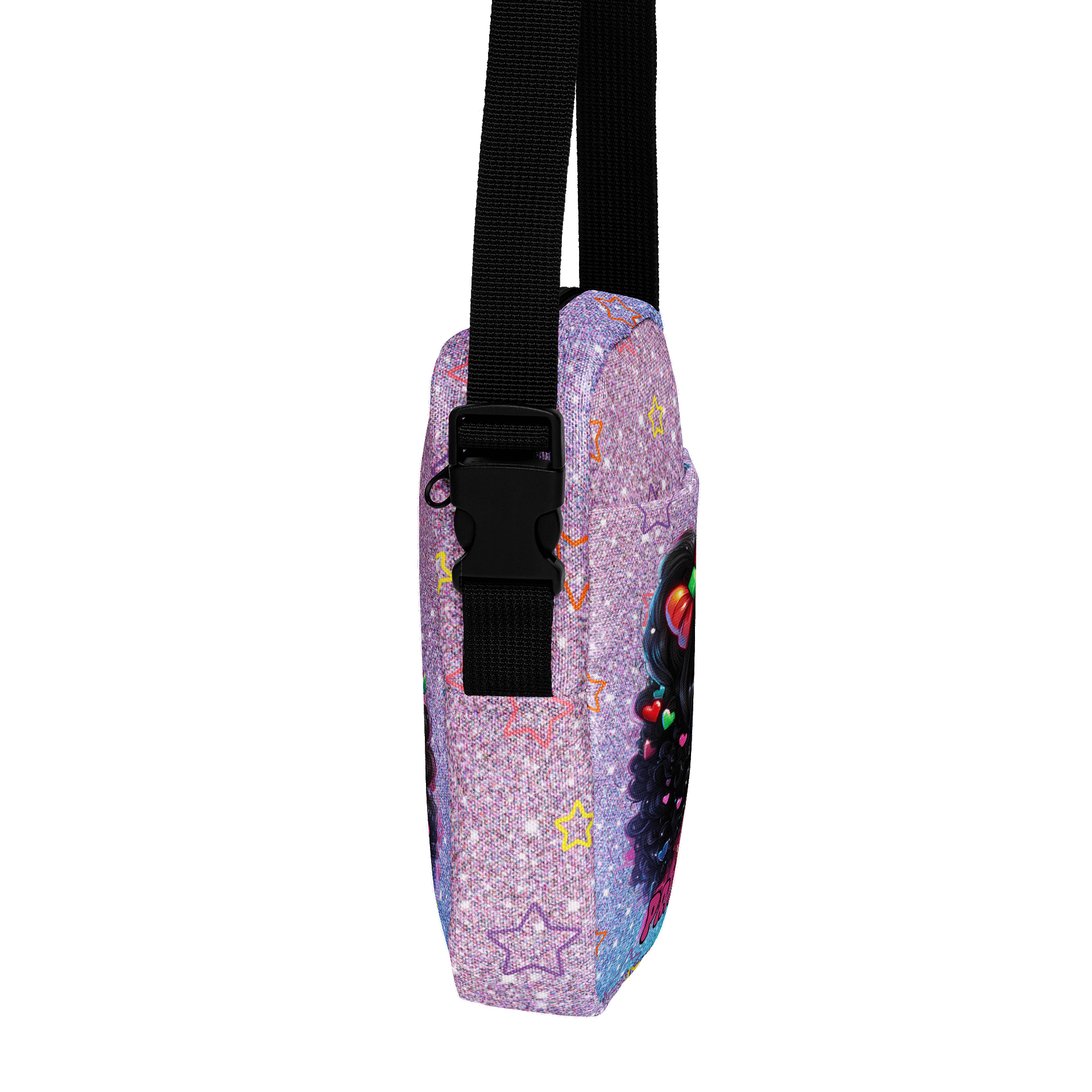 Glittery Princess All-Over Print Crossbody Bag product image (3)