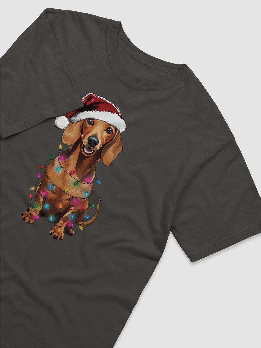 Funny Dachshund(Tan) Christmas T-Shirt for Wiener/Doxie Paw-rents product image (26)