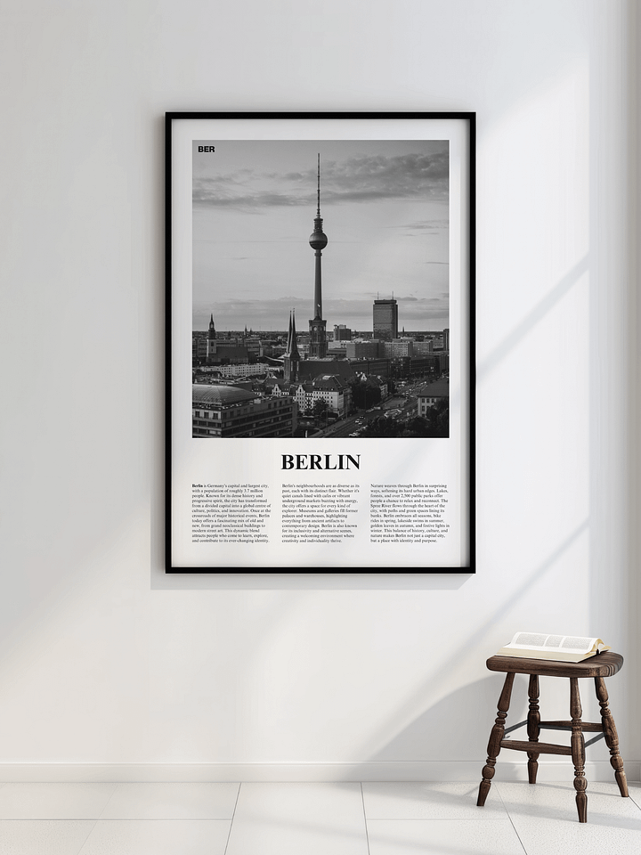 Berlin 01 Newspaper Poster product image (2)