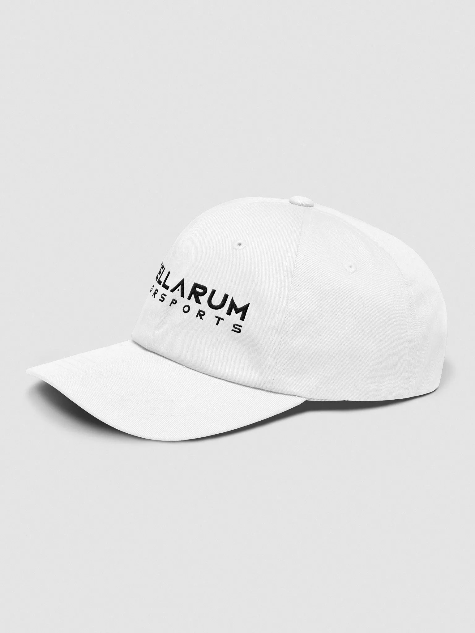 White Adjustable Baseball Cap product image (3)