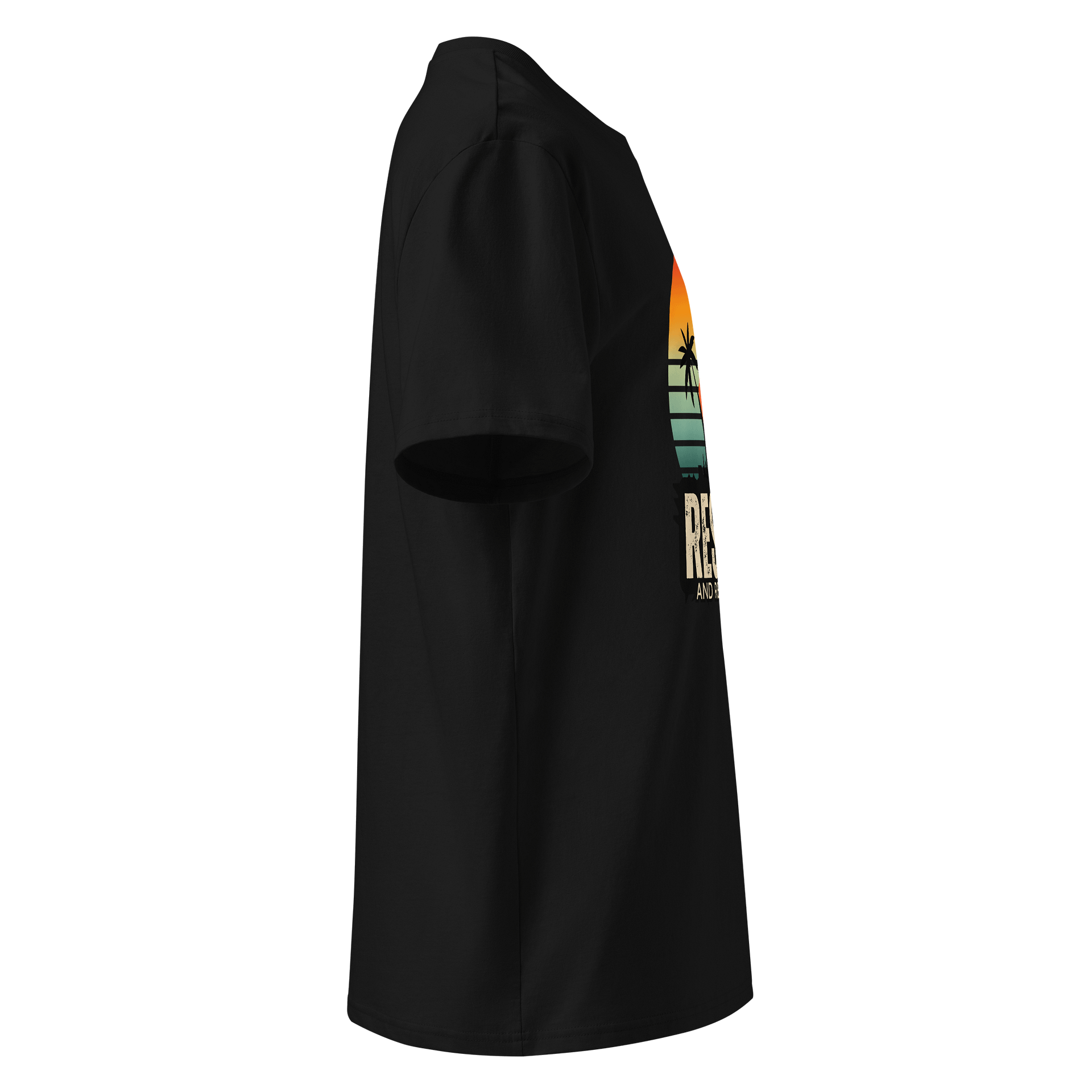 Rested and Resilient - Retro Sunset Unisex Tee product image (4)