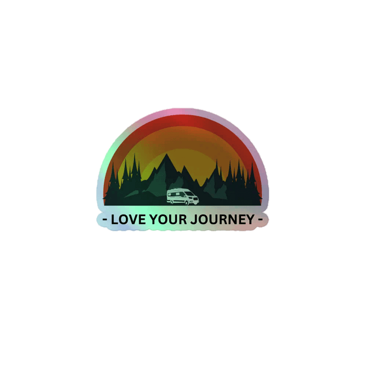 Love Your Journey Holographic Sticker product image (1)
