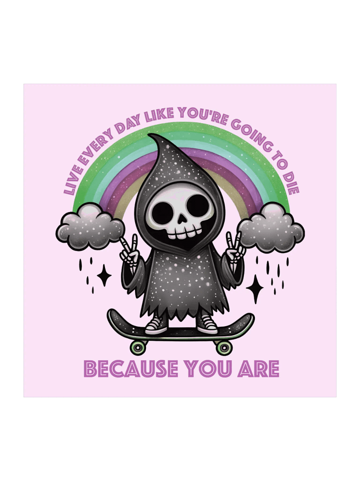 Live Every Day Sticker (Pink) product image (1)