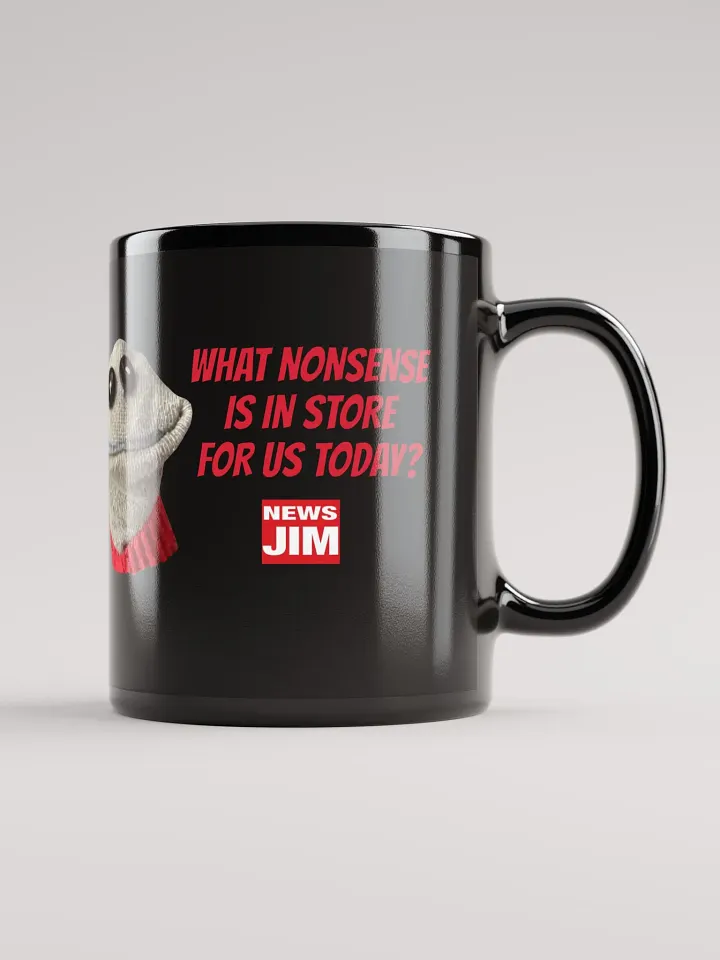 Jim Sock Puppet Mug Black product image (2)