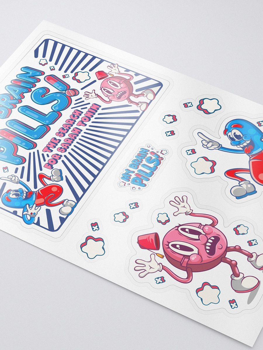 My Brain Pills! Stickers (Sheet 2) product image (3)