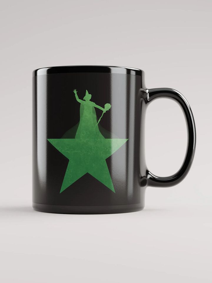 Wicked x Hamilton Mug – Black Glossy Broadway Crossover Coffee Cup product image (1)