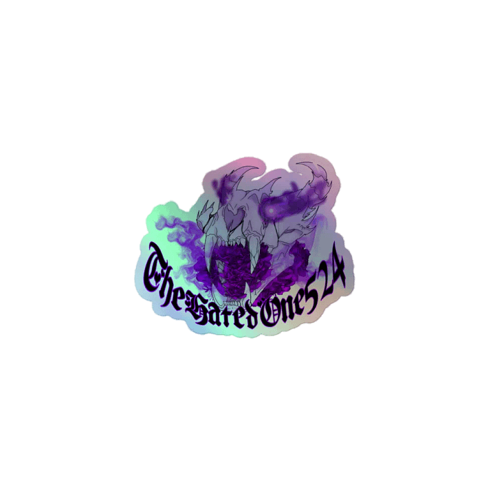 TheHatedOne Sticker (Purple) product image (1)