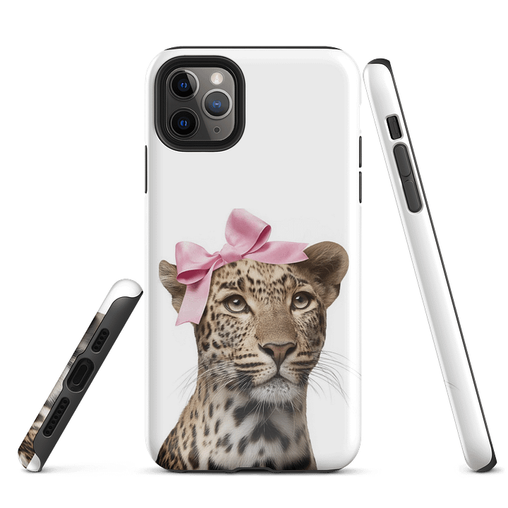Glamour Bow Leopard Case 🎀🐆 product image (5)