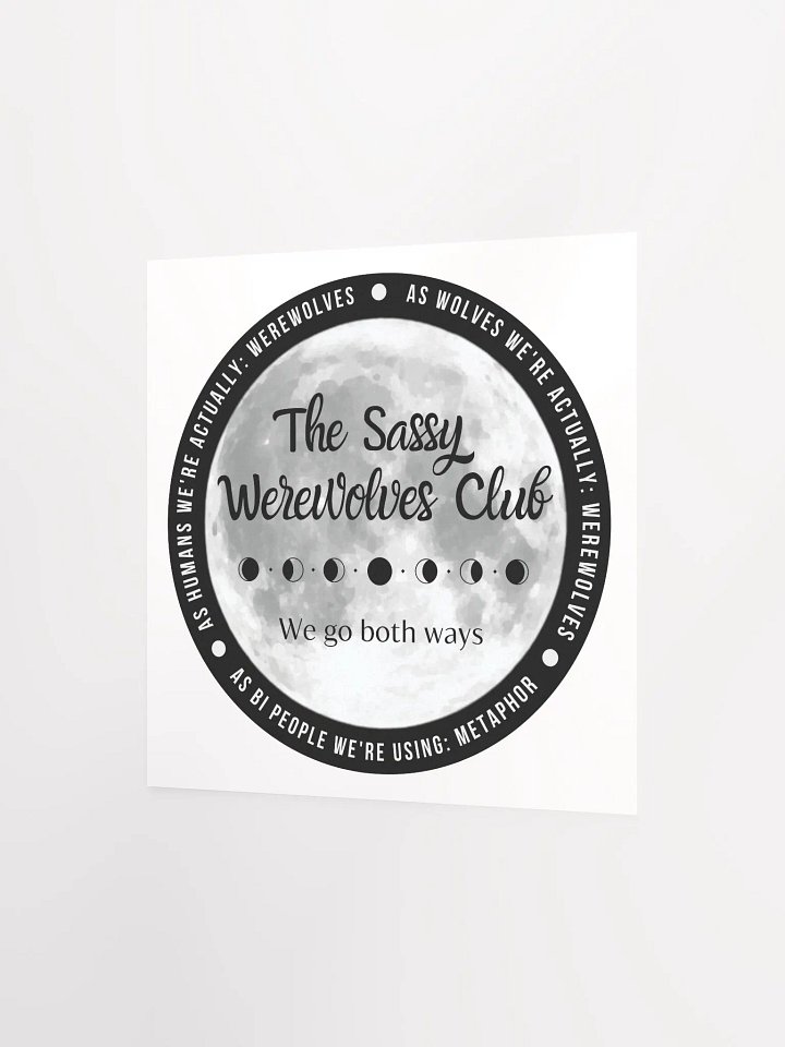 Pride Werewolves print product image (3)