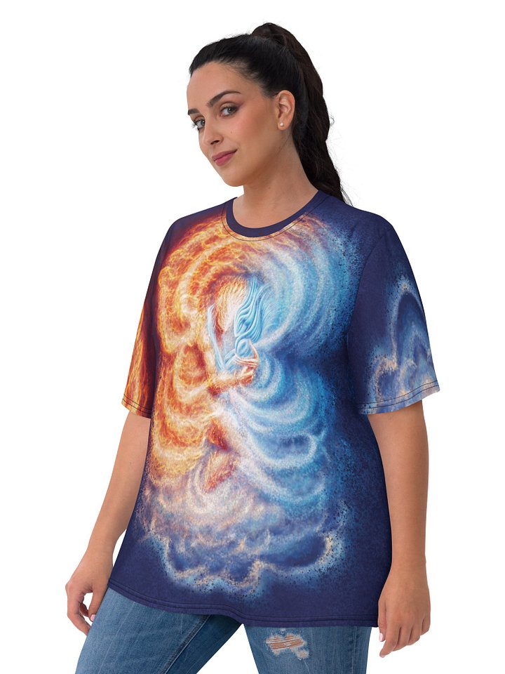 Fire and Ice All-Over Print Women's Tee Large product image (1)