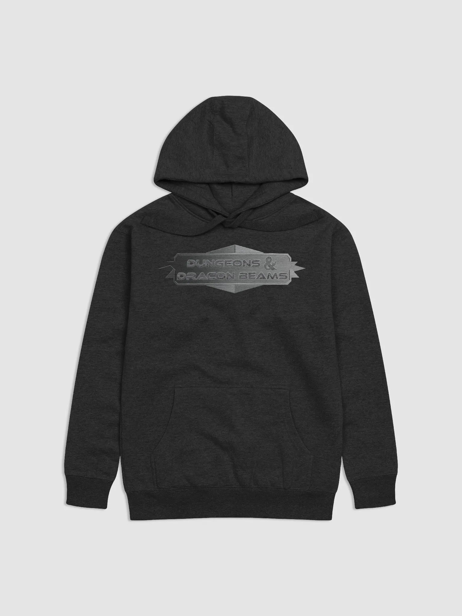 Dungeons and Dracon Beams Metal Logo Hoodie product image (1)