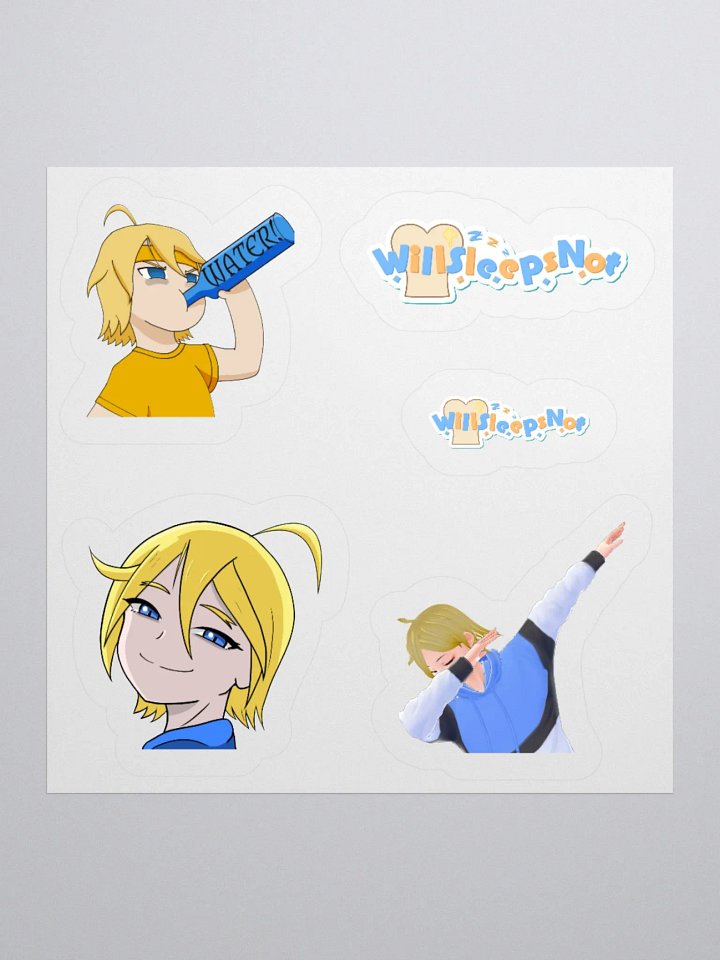 WillSleepsNot Sticker Pack product image (1)