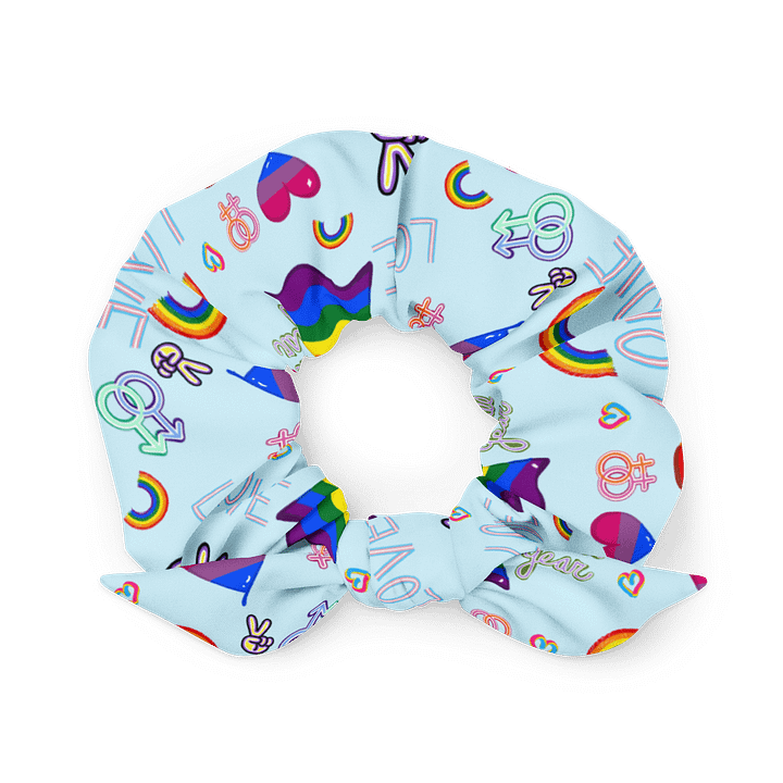 Celebrate Pride Pattern Scrunchie product image (2)