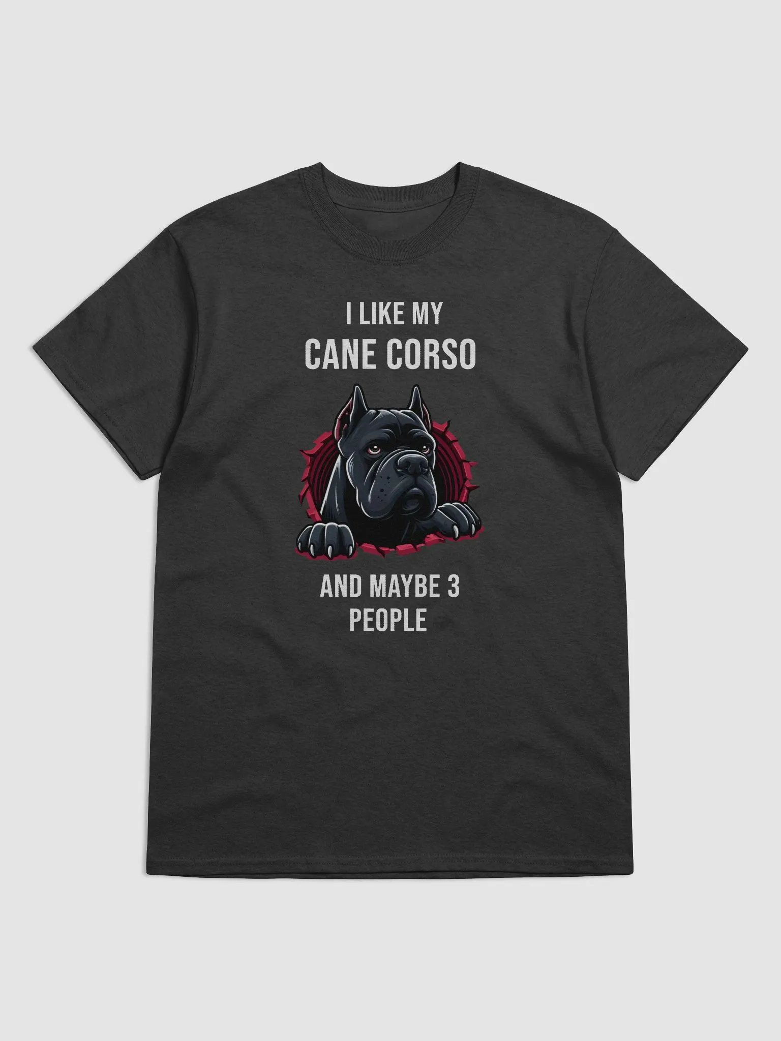 I Like My Cane Corso and Maybe 3 People T-Shirt product image (1)