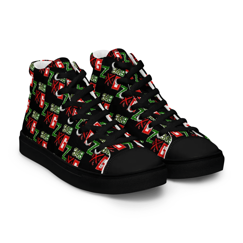 ZombfectedGaming 349 Men's High Top Shoes product image (8)